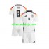 Camisola Alemanha Toni Kroos 8 Criança Equipamento Primeiro Euro 2024 Manga Curta